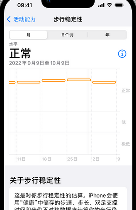 安岳iPhone手机维修如何在iPhone开启'步行稳定性通知'