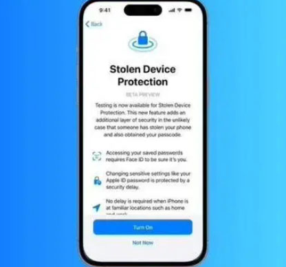 安岳苹果授权维修店分享被盗设备保护功能开启方法 
