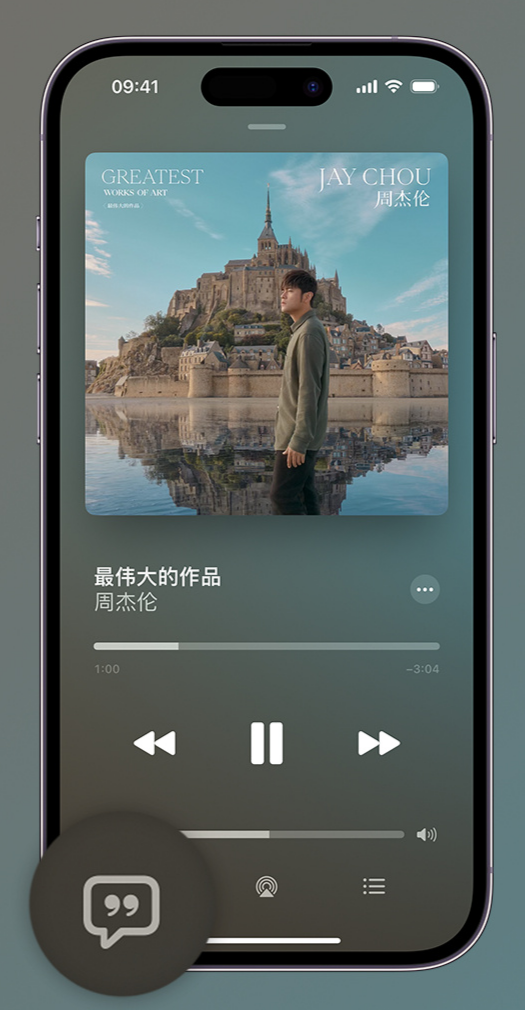 安岳iphone维修分享如何在iPhone上使用Apple Music全新唱歌功能 