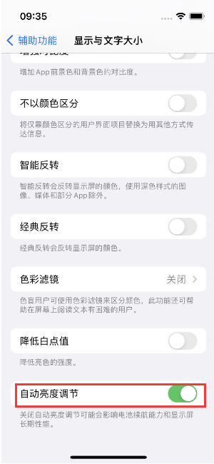 安岳苹果15维修店分享iPhone 15 Pro系列屏幕亮度 