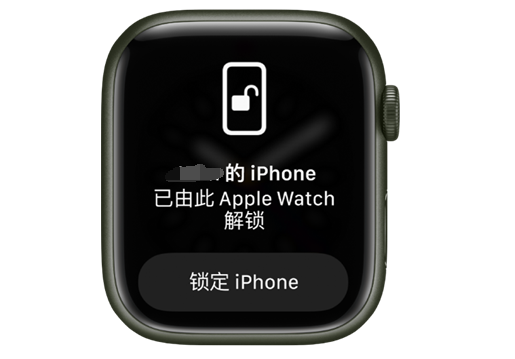 安岳苹果手机维修分享用 AppleWatch 解锁配备面容 ID 的 iPhone方法 