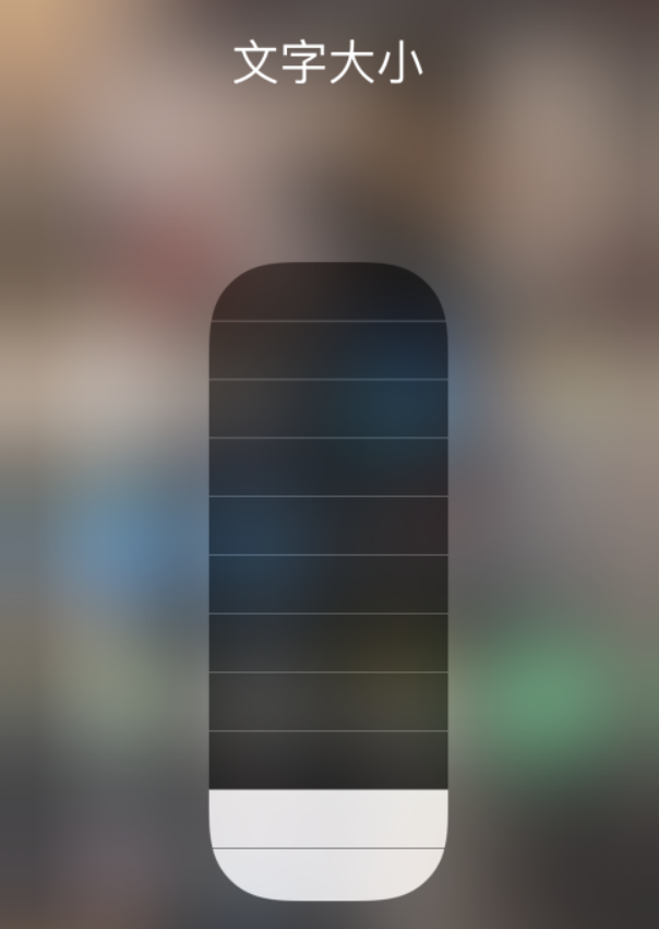 安岳苹果手机维修分享小技巧：在 iPhone 控制中心快速调节字体大小 